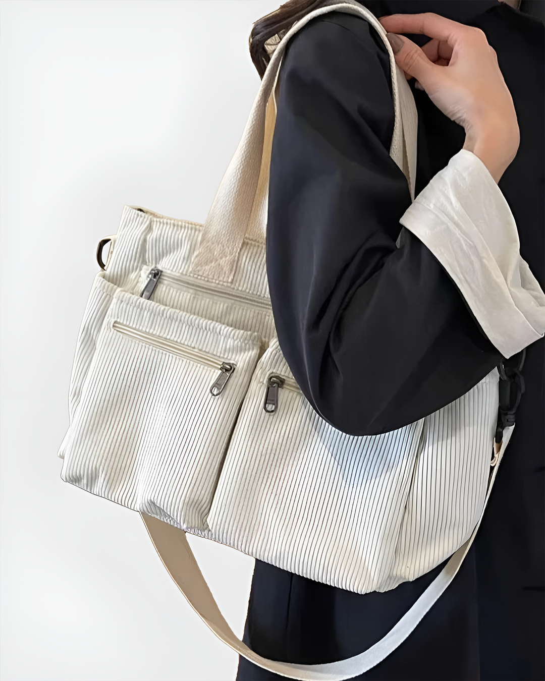 Urban Cord Tote Bag